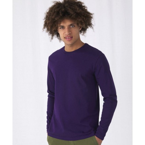 Tričko s dlouhým rukávem z těžké bavlny