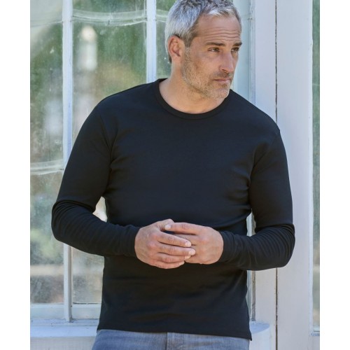 Pánské tričko Interlock s dlouhým rukávem