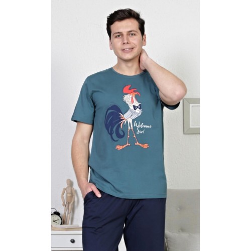 Pánské pyžamo kapri Kohout