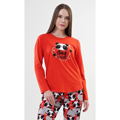 Dámské pyžamo dlouhé Stay strong