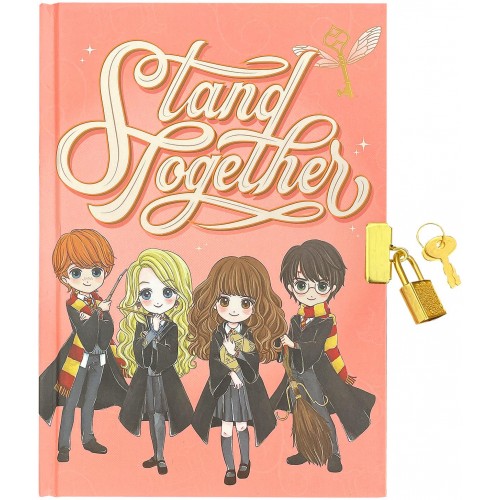 Zápisník Harry Potter - Stand Together se zámkem