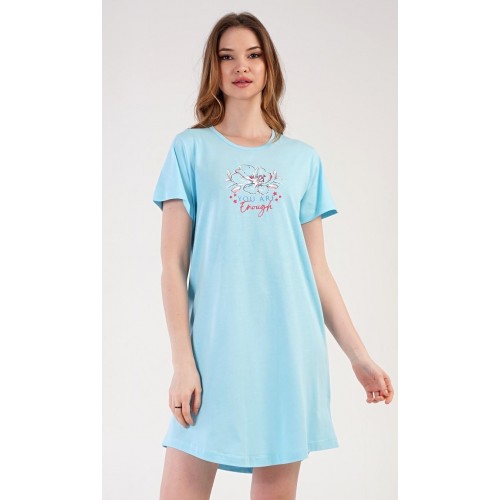 Dámská noční košile s krátkým rukávem Eliška