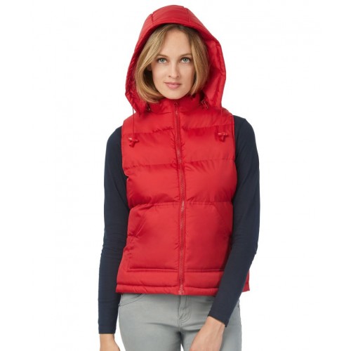 Dámská vesta s kapucí