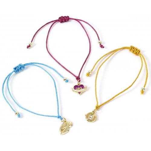 Sada náramků Harry Potter - Zlatonka, Lektvar lásky a Obraceč času