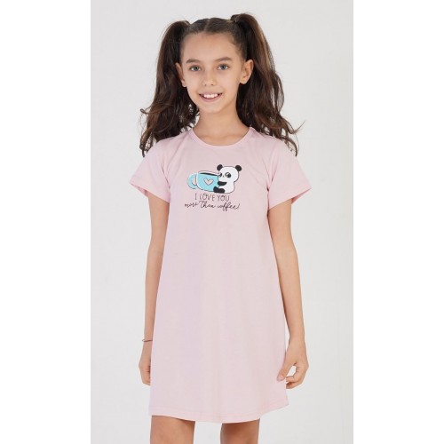 Dětská noční košile s krátkým rukávem I love you