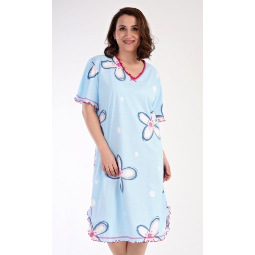 Dámská noční košile s krátkým rukávem Veronika