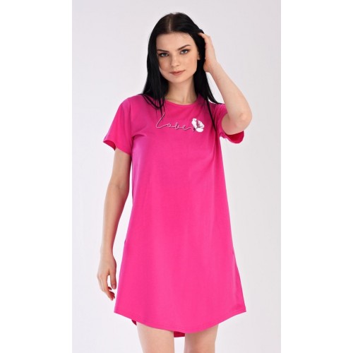 Dámská noční košile s krátkým rukávem I love you