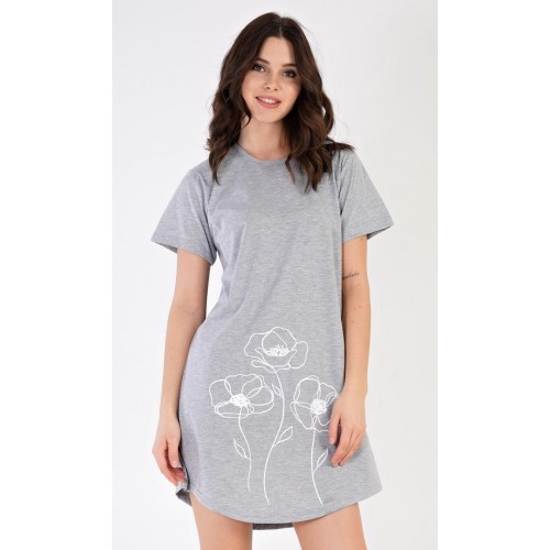 Dámská noční košile s krátkým rukávem Leontýna