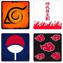 Podtácky Naruto Shippuden - Emblems (4 ks)