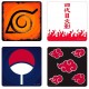 Podtácky Naruto Shippuden - Emblems (4 ks)
