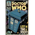 Plakát Doctor Who - TARDIS Comic