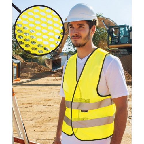 Letní bezpečnostní síťovaná vesta