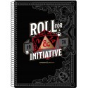 Zápisník Dungeons and Dragons - Roll for Initiative, A4