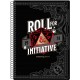 Zápisník Dungeons and Dragons - Roll for Initiative, A4