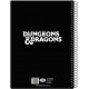 Zápisník Dungeons and Dragons - Black Light, A4