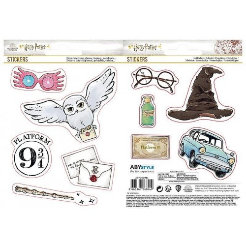 Samolepky Harry Potter - Magické předměty 2