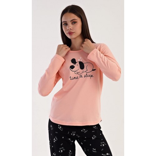 Dámské pyžamo dlouhé Let me sleep