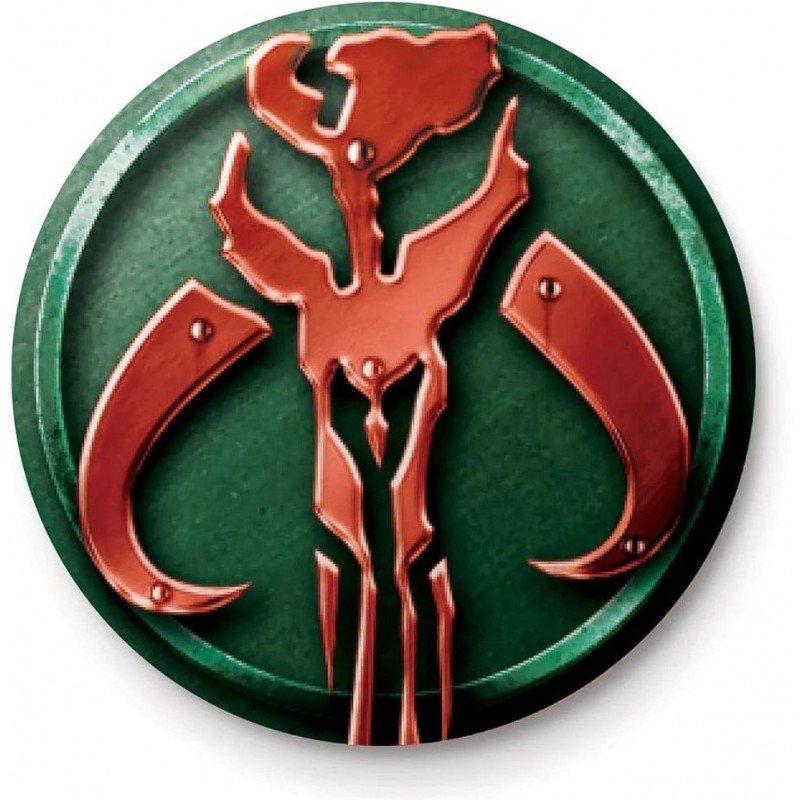 Placka Star Wars - Mandalorianský symbol