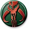 Placka Star Wars - Mandalorianský symbol
