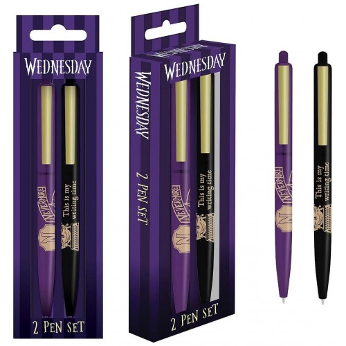 Sada propisek Wednesday - Nevermore, 2 ks