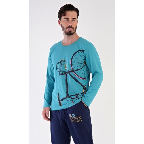 Pánské pyžamo dlouhé Dominik