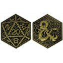 Sběratelská mince Dungeons & Dragons D20