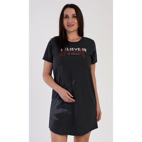 Dámská noční košile s krátkým rukávem Katka