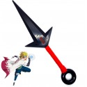 AF Bleskový kunai "NAMIKAZE MINATO" Naruto - červené