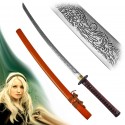 Chladné Zbraně Fantasy katana "BABYDOLL" Sucker Punch ocelová replika ostrá!