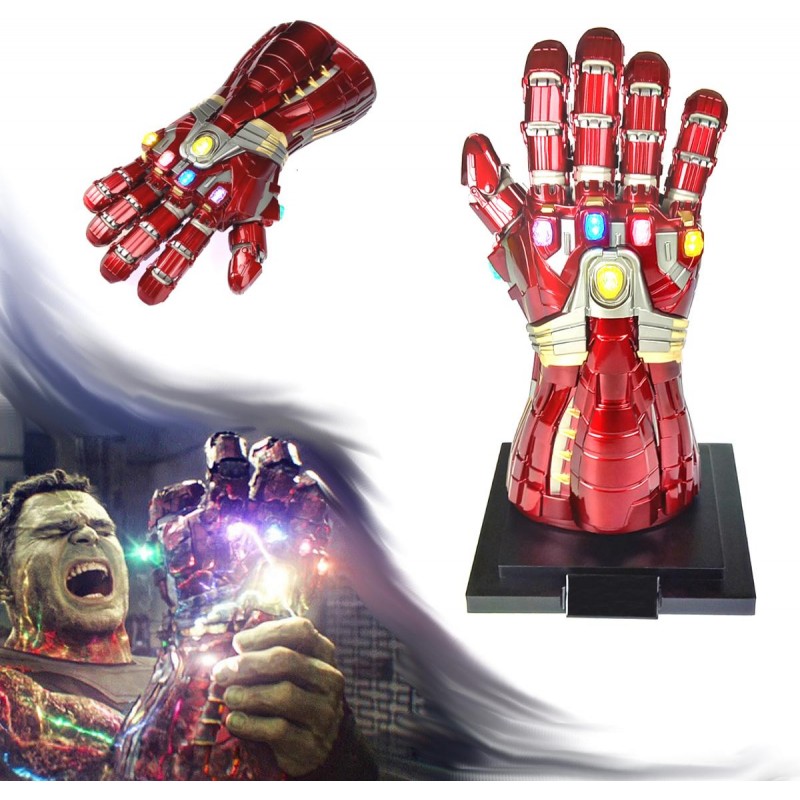 AF Kovová rukavice "INFINITY GAUNTLET" Iron man - HULK" HQ, ocel AVENGERS