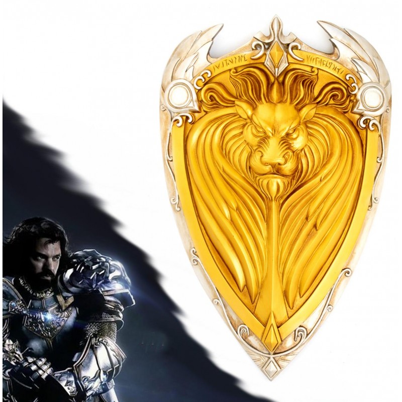 Chladné Zbraně Královský zlatý štít "KING'S LLANE SHIELD", Warcraft - Aliance