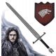 Chladné Zbraně Legendární meč Jona Snowa "LONGCLAW" - Hra o trůny!