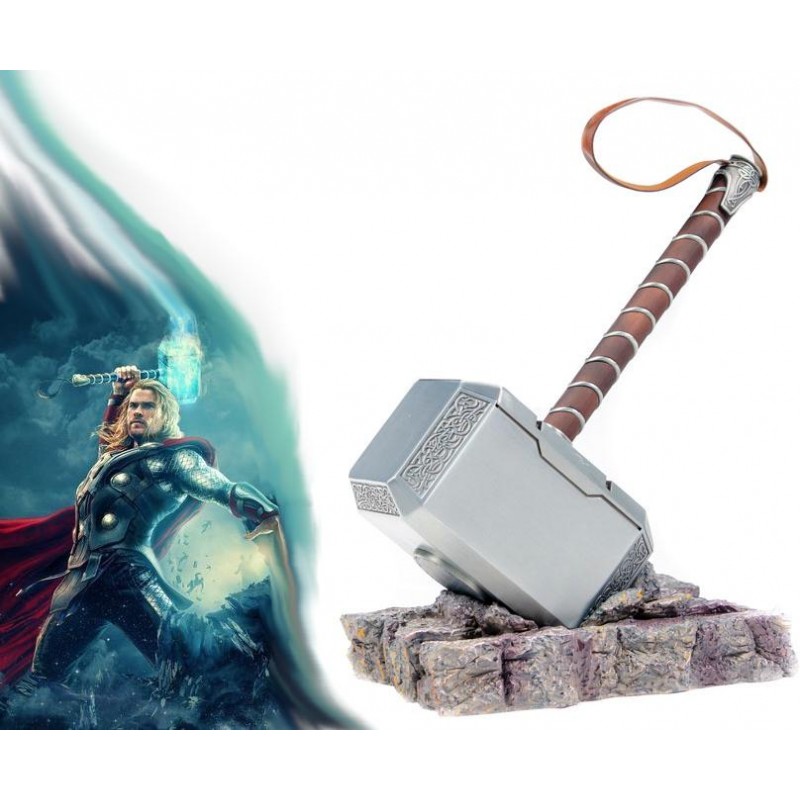 Chladné Zbraně Thorovo kladivo "STEEL MJOLNIR" ocelová replika HQ provedení!