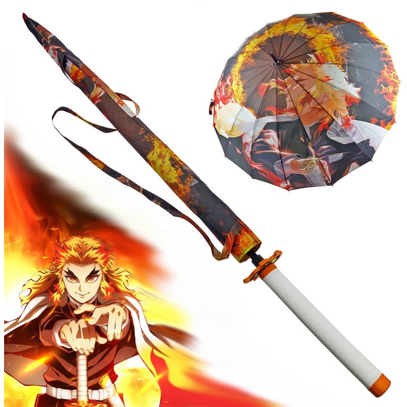 AF Stylový deštník "KYOJURO RENGOKU" - Demon Slayer