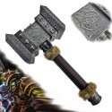 AF Ocelové válečné kladivo "DOOMHAMMER-STEEL" Warcraft