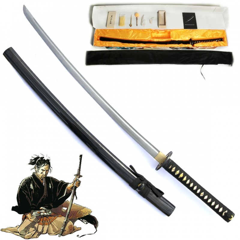 AF Samurajská HQ katana "HATTORI HANZO" s bohatým příslušenstvím!