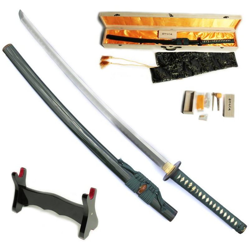 AF Překládaná HQ katana "ROYAL BLOOD" s bohatým příslušenstvím!