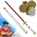 AF Měkčená katana Meito "AME NO HABAKIRI" - One Piece