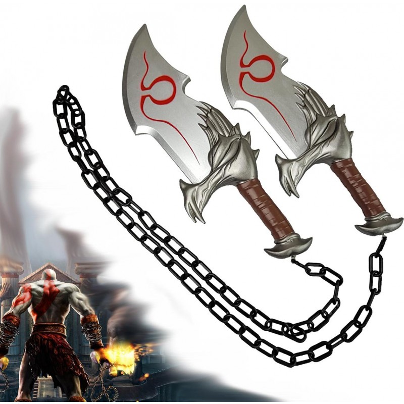 AF Kratosovi měkčené meče "BLADE OF CHAOS" - God of War