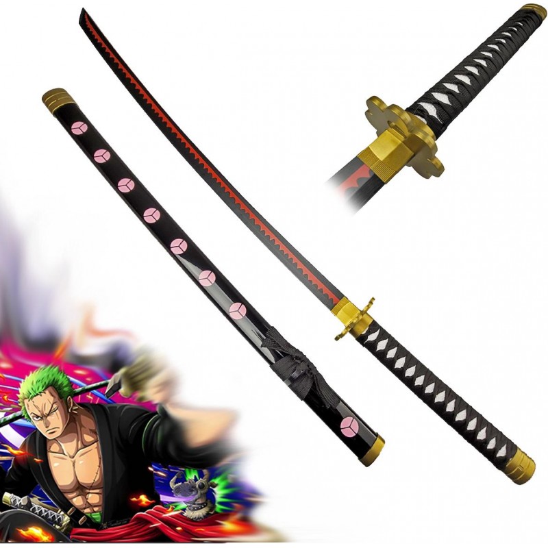 AF Dřevěná katana Shimotsuki Ryumi "SHUSUI-V2" - One Piece