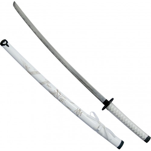 AF Bílá katana "WHITE DRAGON"