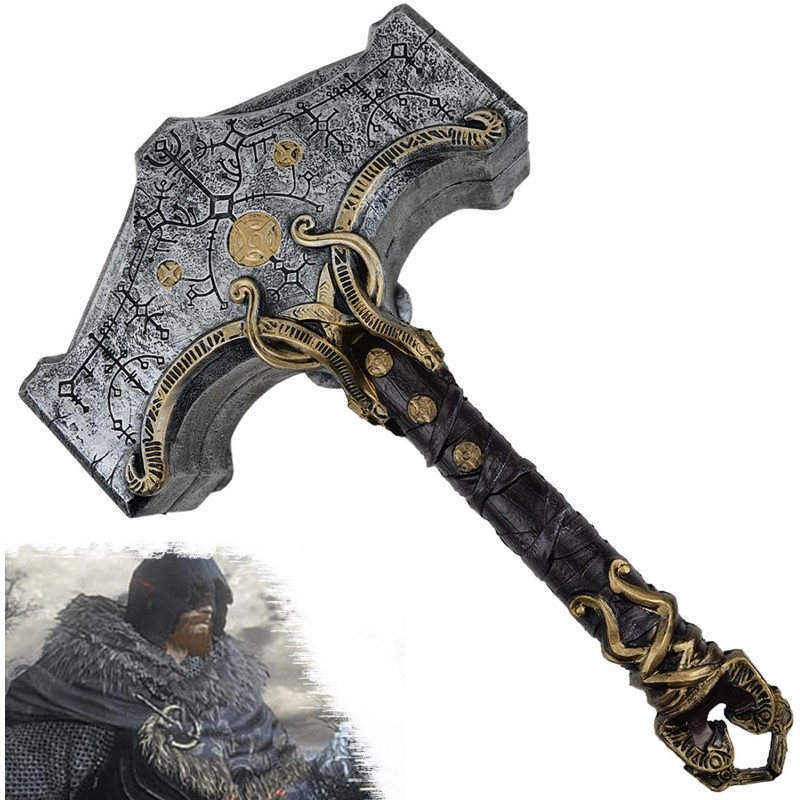 AF Měkčené Thorovo kladivo "THUNDER MJOLNIR" - God of War Ragnarok