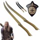 Jolly Replika dýk "FIGHTING KNIVES OF LEGOLAS" s plaketou i pochvou - Pán Prstenů