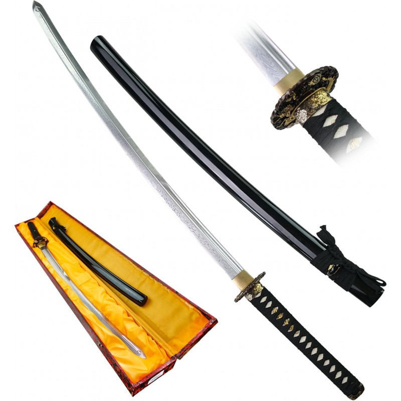 AF Japonská damašková katana "KANOTOGIN" funkční