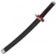 AF Malá nichirin katana "TANJIRO FLAME SWORD TINY" Demon Slayer