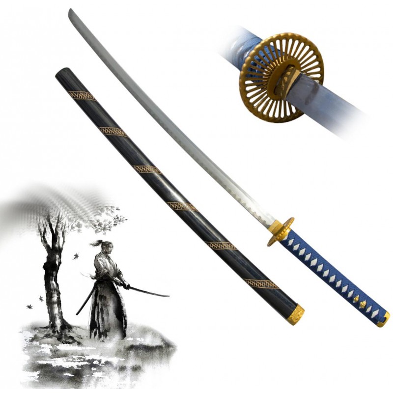 AF Katana "GOLDEN SUN" se zádovým ZÁVĚSEM!