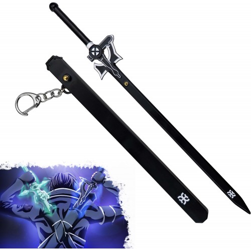 AF Vystřelovací přívěšek "ELUCIDATOR BLACK" - Sword Art Online