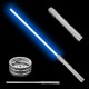 CHL Světelný meč "BORN WITH THE FORCE" Plně kontaktní! Multi-color!!! Silver