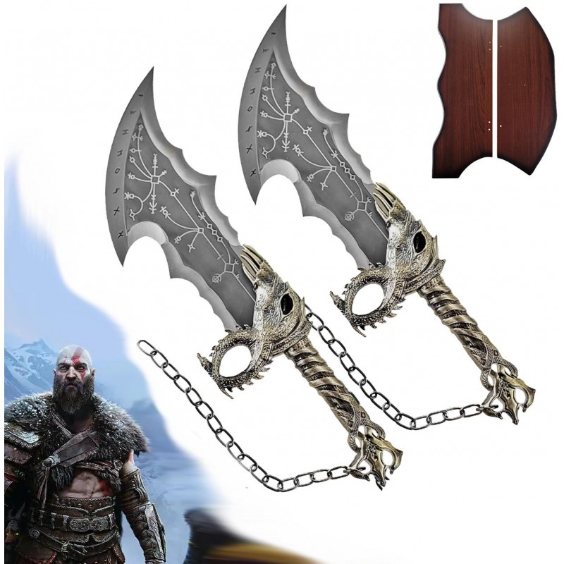 Chladné Zbraně Kratosovi meče "BLADES OF CHAOS" God of War