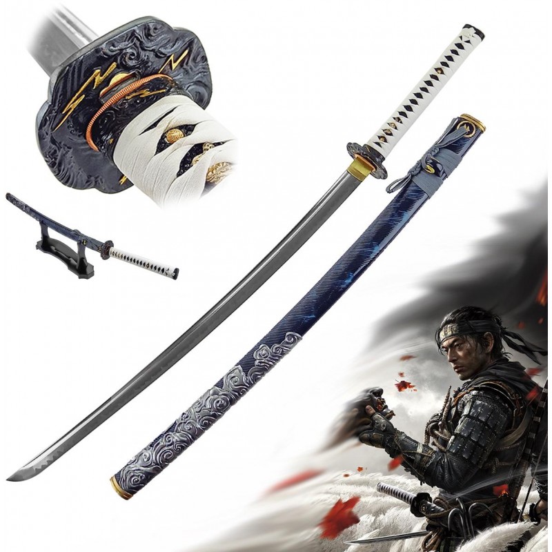 AF Luxusní katana "THE STORM OF CLAN SAKAI" Ghost of Tsushima